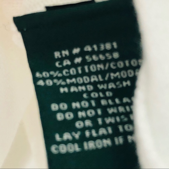 Lauren Ralph Lauren Sleeveless Ivory Sweater - Picture 7 of 8